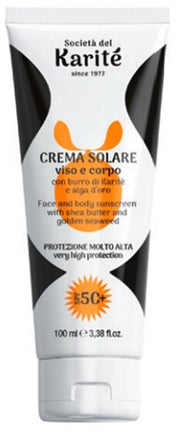 Karité Crema Solare Viso E Corpo SPF50+ 100ml-2
