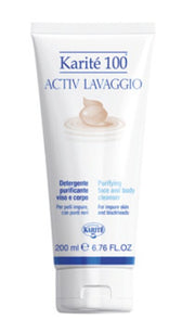 Karité 100 Activ Lavaggio Detergente Purificante Viso E Corpo 200ml-1
