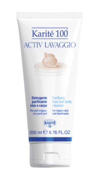 Karité 100 Activ Lavaggio Detergente Purificante Viso E Corpo 200ml-1