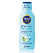 Nivea Sun Latte Doposole Hydrate 200ml Dopo Sole Idratante Con Aloe Vera Bio E Acido Ialuronico-14