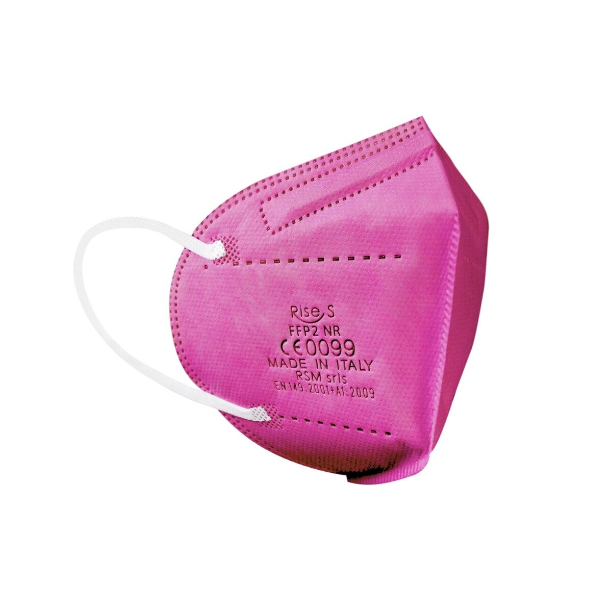 Mascherina FFP2 Rise Small colore fucsia 1 pezzo-2