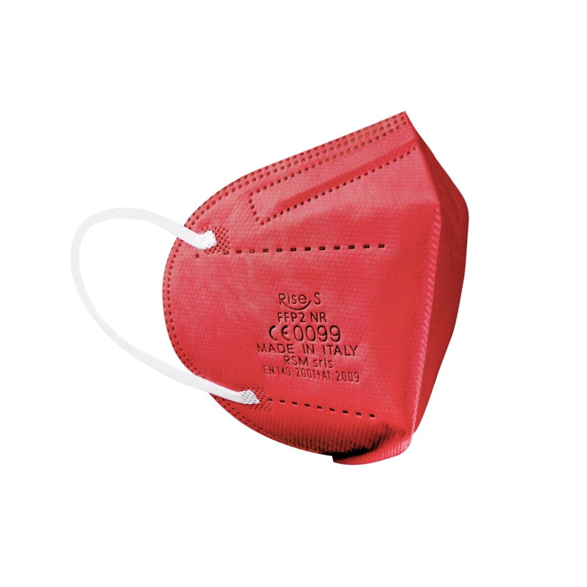 Mascherina FFP2 Rise Small colore rosso 1 pezzo-2