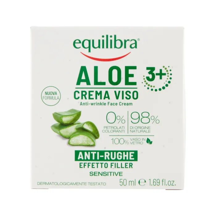 Equilibra Aloe Crema Viso Anti-Rughe 50ml-2