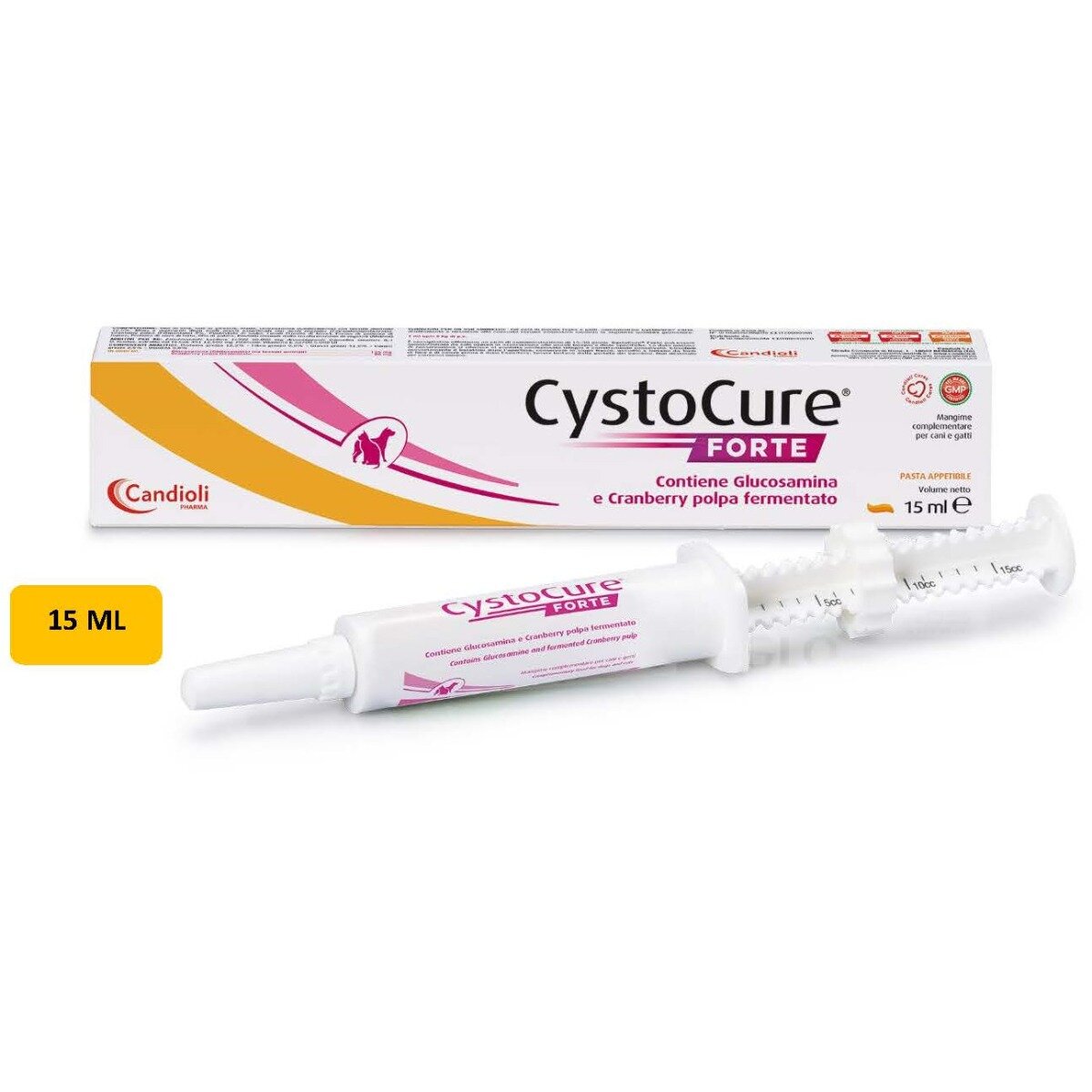 Cystocure Forte Pasta Mangime Complementare Per Cani e Gatti 15ml-2