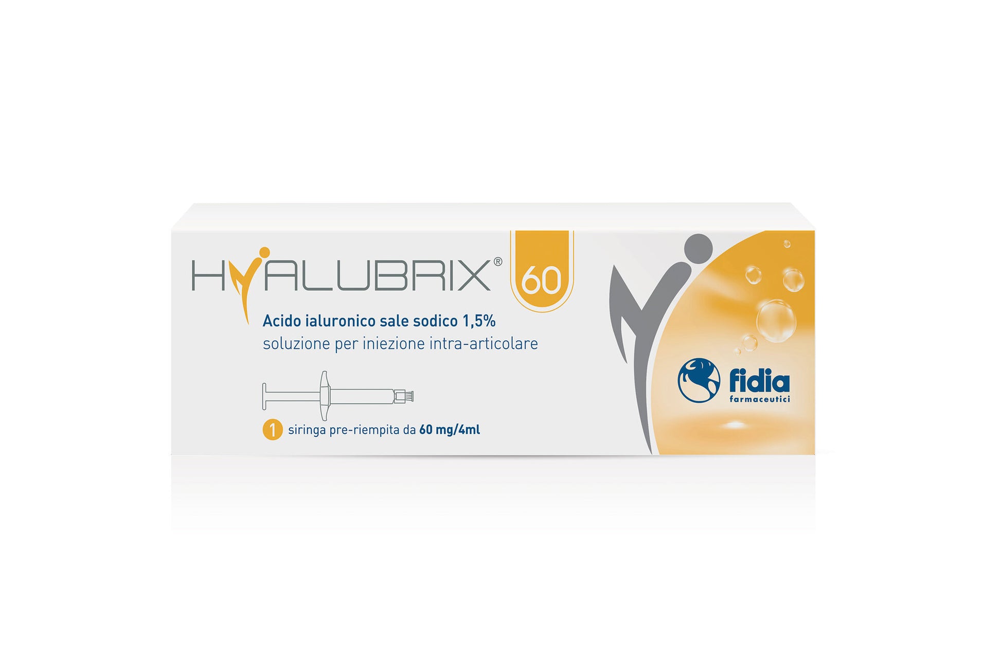 Fidia Hyalubrix 60 Acido Ialuronico 1,5% 4ml-1