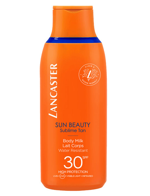 Lancaster Sun Beauty Sublime Tan Body Milk SPF 30 Latte Corpo E Viso 250ml-1