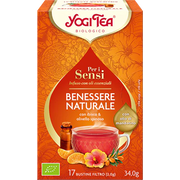 Yogi Tea Per i Sensi Benessere Naturale infuso con oli essenziali bio 17 bustine filtro