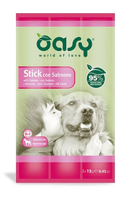 Oasy Snack Con Salmone Per Cani 3 Sticks-2