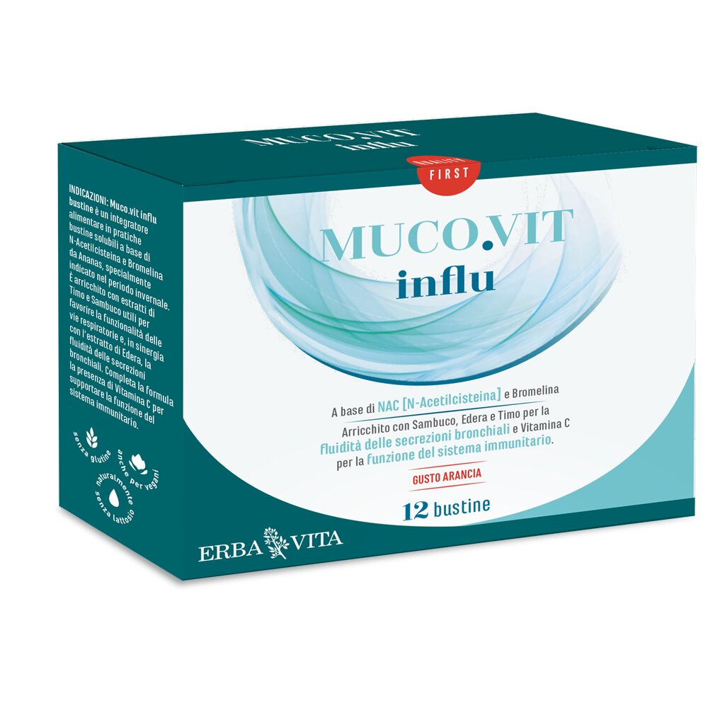 Erba Vita Mucovit Influ 12 Bustine-1