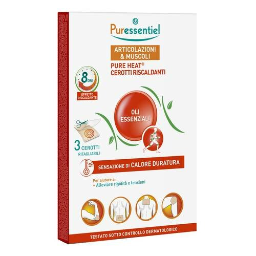 Puressentiel Cerotti Riscaldanti Pureheat Articolazioni/Muscoli 3 Pezzi-2