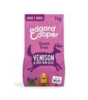 Edgard & Cooper Adult Carne Fresca Di Cervo E Anatra Allevata A Terra Senza Cereali Cibo Secco per Cani 7kg-3