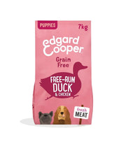 Edgard & Cooper Puppy Anatra E Pollo Allevati A Terra Senza Cereali Crocchette per Cani 7 Kg-7