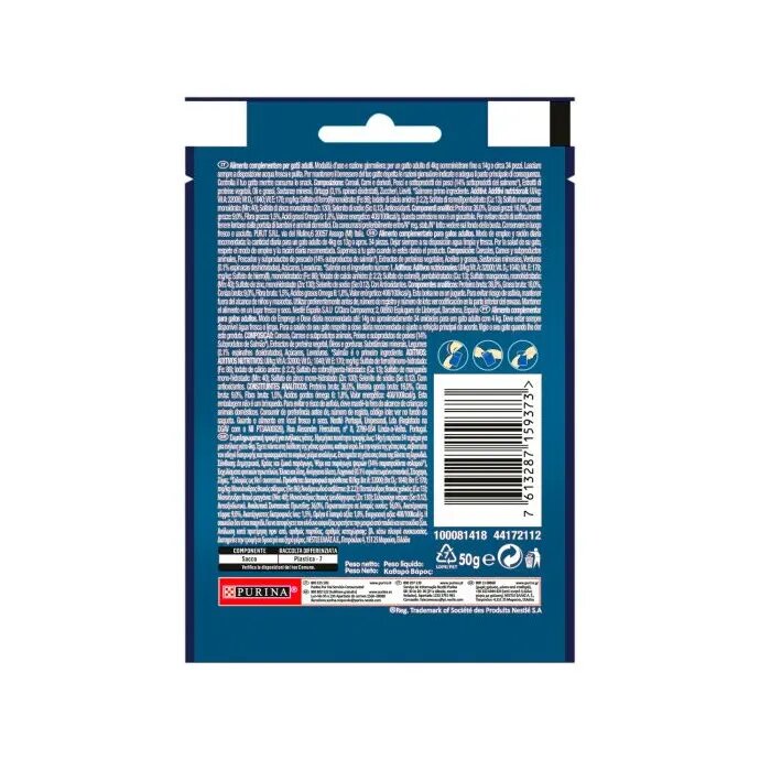 Purina Felix Naturally Delicious Gusto Salmone Cibo Umido Gatti Adulti Busta 50g-3