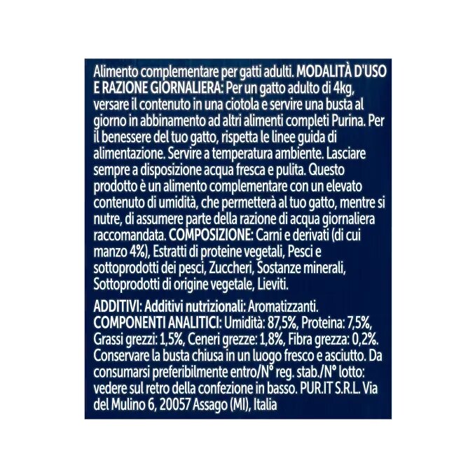 Purina Felix Soup Gusto Manzo Cibo Umido Gatti Adulti Busta 48g-4