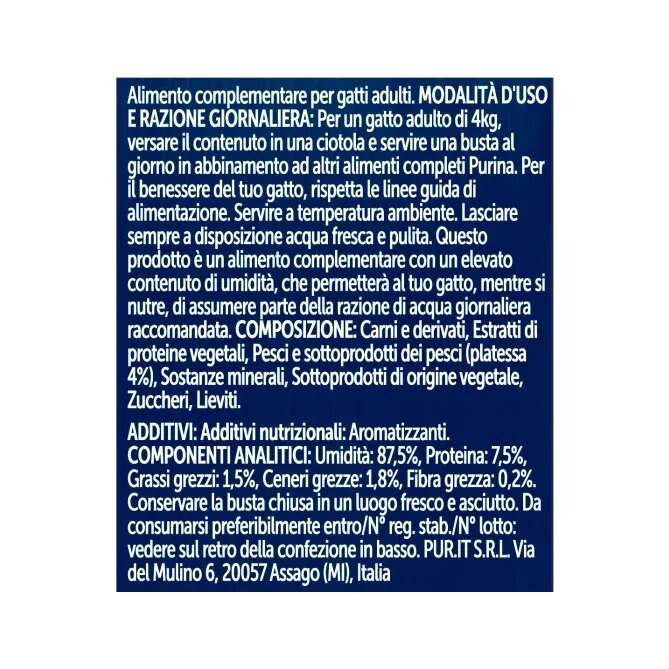 Purina Felix Soup Gusto Platessa Cibo Umido Gatti Adulti Busta 48g-4