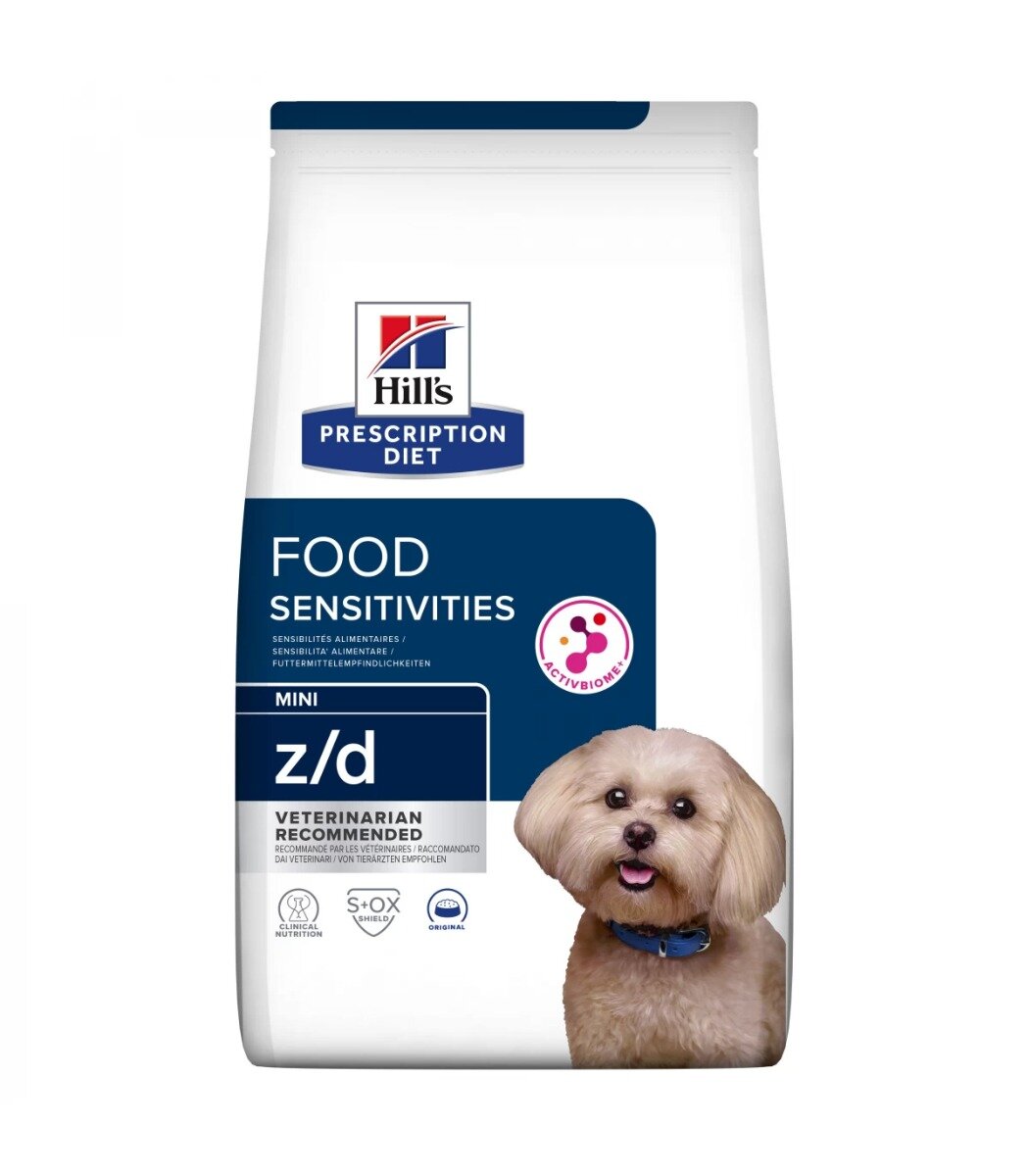 Hill's Prescription Diet Z/D Mini Food Sensitivities Per Cani Taglia Mini Sacco 1 Kg-2