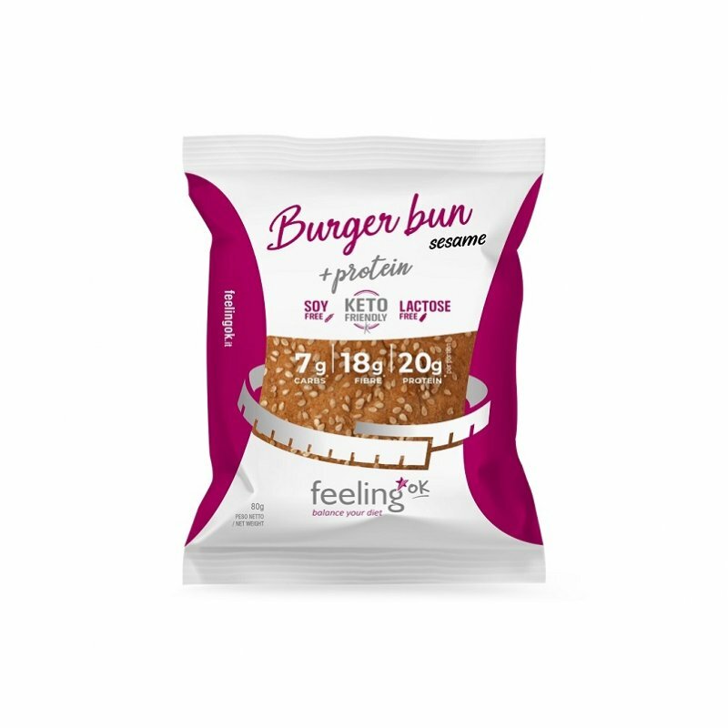 Feeling Ok Burger Bun +Protein 80g-1