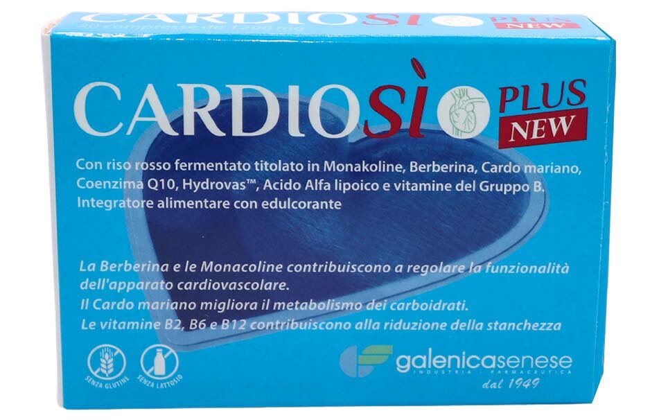 Galenica Senese Cardiosì Plus New 20 compresse da 1200mg-1
