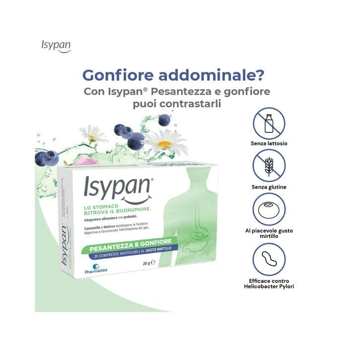 Isypan Pesantezza E Gonfiore 20 Compresse-10