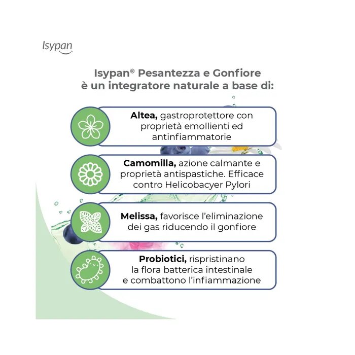 Isypan Pesantezza E Gonfiore 20 Compresse-9