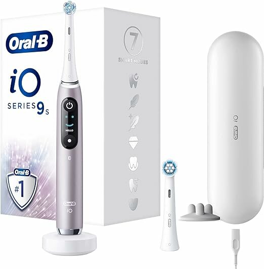 Oral-B iO 9S Spazzolino Elettrico Ricaricabile Rosa + 2 Testine-4