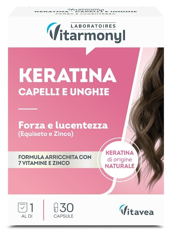 Vitarmonyl  Keratina Capelli & Unghie 30 Capsule-2