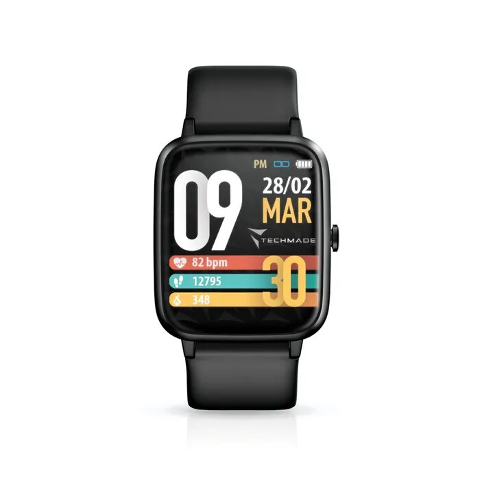 Techmade Smartwatch Sport Con GPS Integrato Colore Black-7