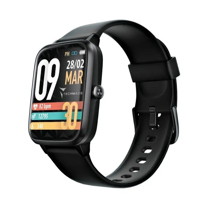 Techmade Smartwatch Sport Con GPS Integrato Colore Black-8