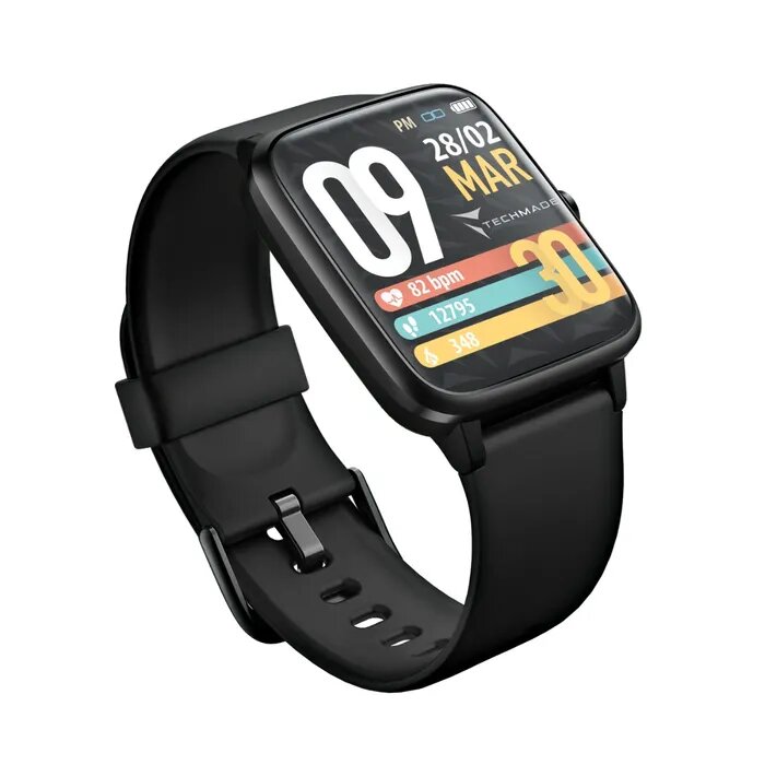 Techmade Smartwatch Sport Con GPS Integrato Colore Black-11