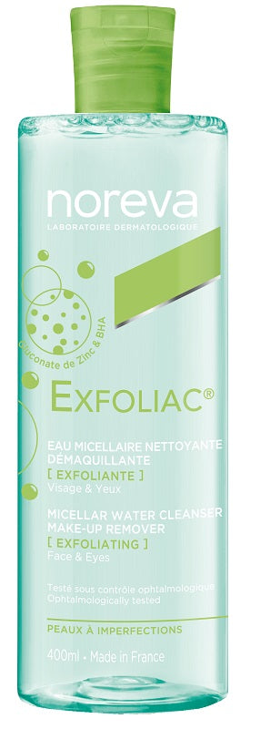 Exfoliac Acqua Micellare Detergente Struccante Esfoliante 400 ml-0