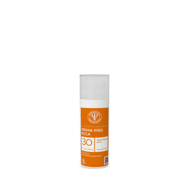 Amicafarmacia Crema Solare Viso SPF30 Texture Ricca 50ml-1