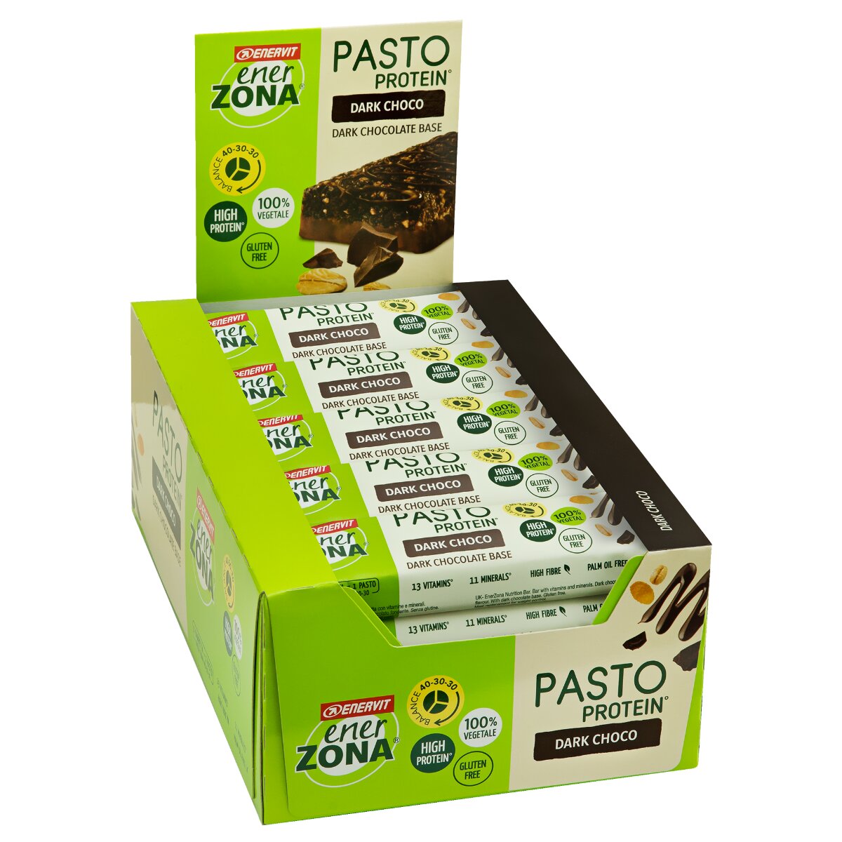 ENERZONA PASTO DARK CHOCO 25PZ-1