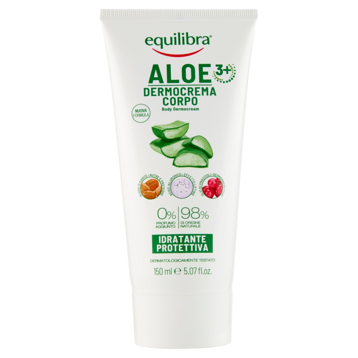 Equilibra Aloe 3+ Dermocrema Corpo 150ml-4