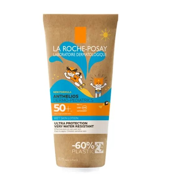 La Roche-Posay Anthelios Solare Bambino Gel Pelle Bagnata 200ml SPF50+-2