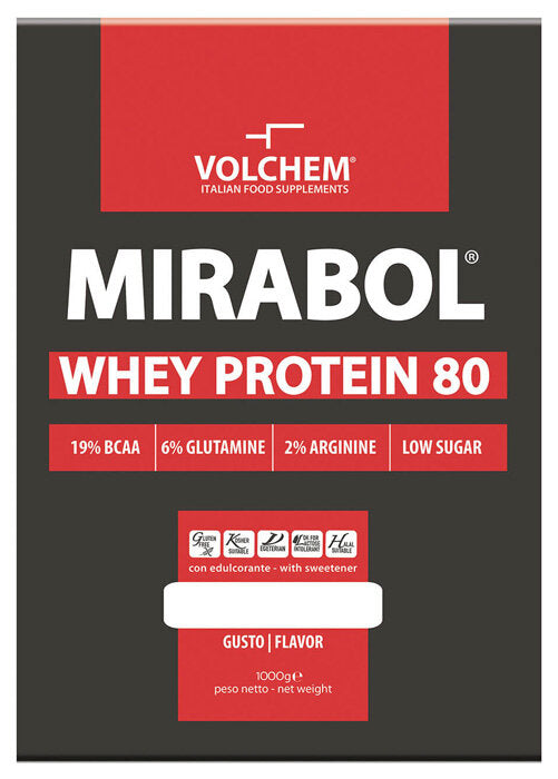 Volchem Mirabol Whey Protein 80 Cioccolato 1000g-2