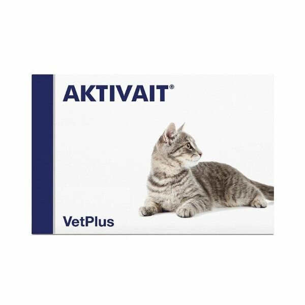 Aktivait Mangime Complementare Per Gatti Anziani 60 Compresse-2