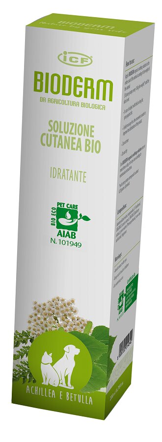 Bioderm Soluzione Cutanea Bio Idratante Per Cani E Gatti Flacone 200ml-2