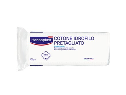 Hansaplast Cotone Idrofilo Pretagliato 100g-1