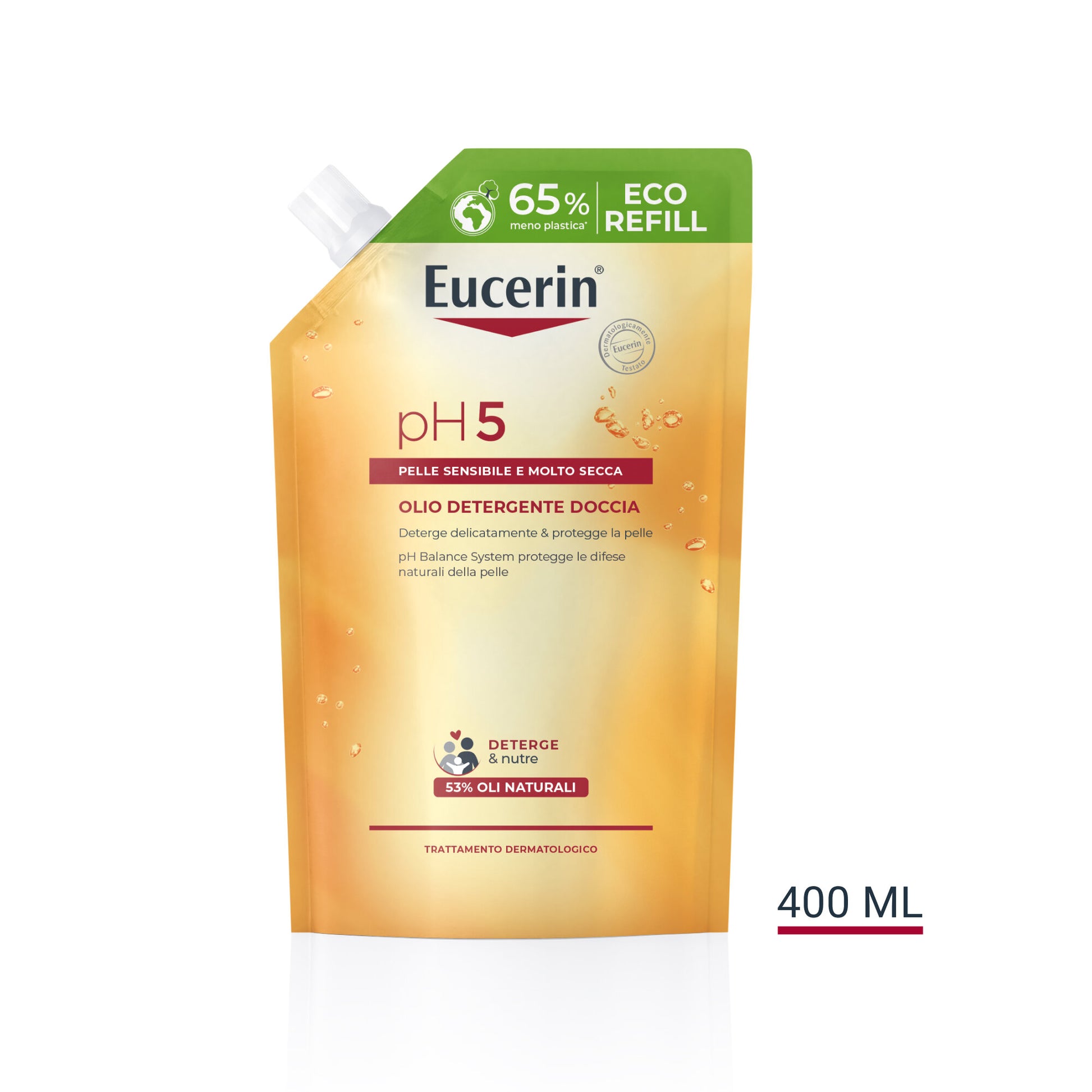 Eucerin pH5 Olio Detergente Doccia Eco Refill 400ml-7
