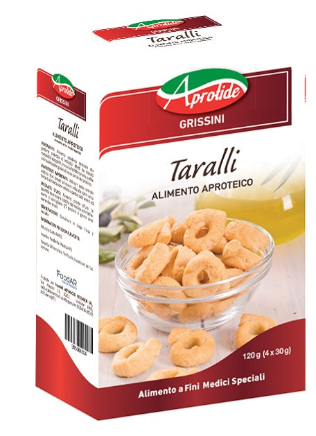 Aprotide Grissini Taralli 4 Pezzi da 30 g-0