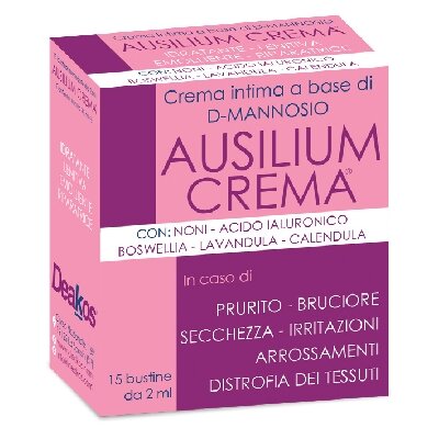 Ausilium Crema Intima idratante riparatrice e lenitiva 15 bustine-1