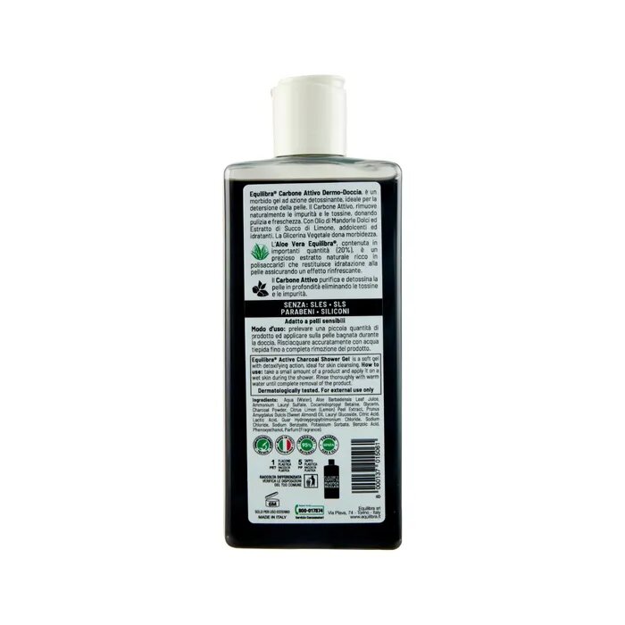 Equilibra Carbone Attivo Dermo Doccia Detox 265ml-2