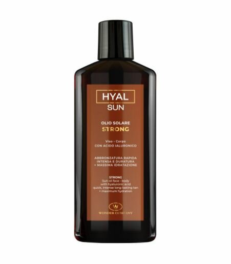 Wonder Company Hyal Sun olio solare strong 200ml-2