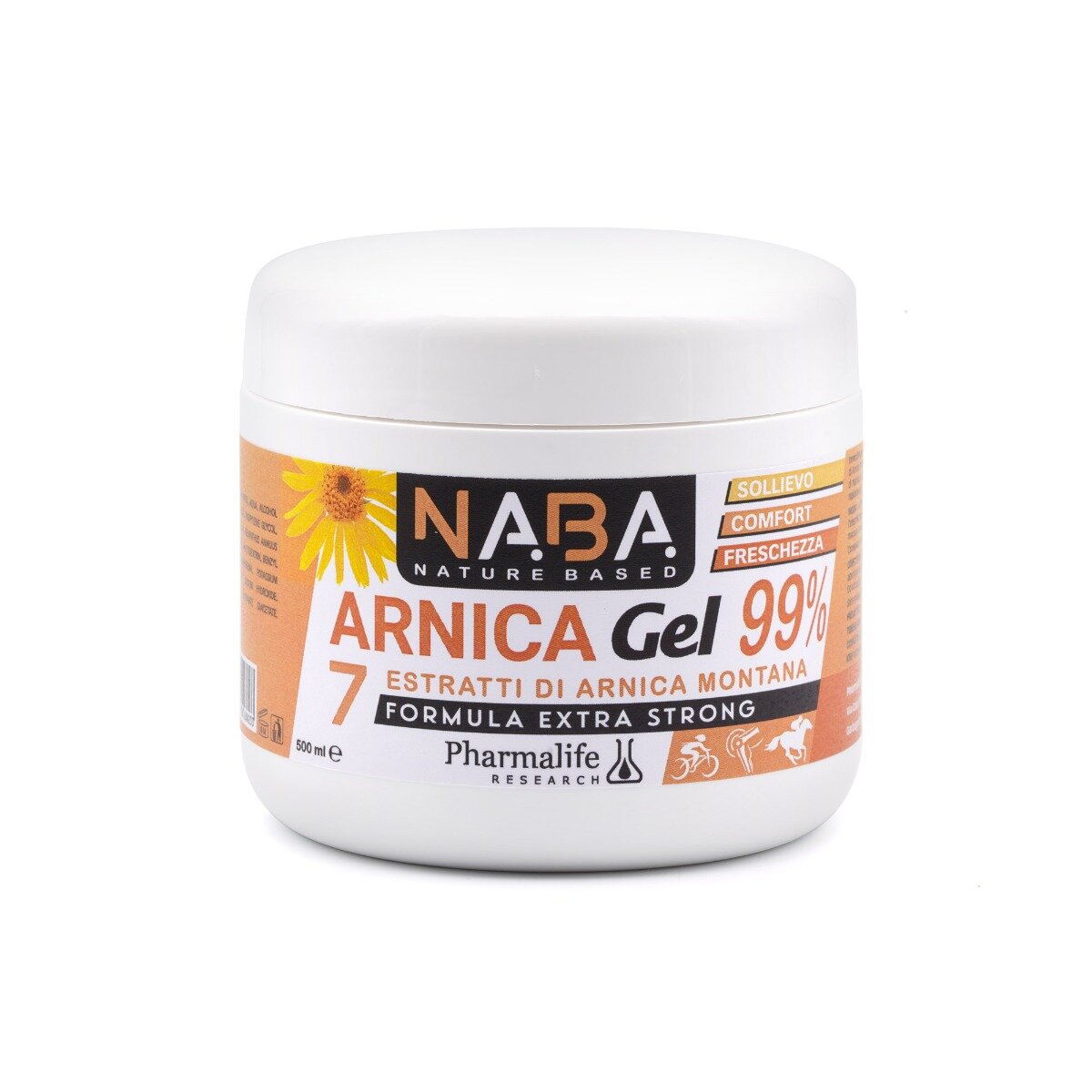 Pharmalife Na.Ba. Arnica Gel 99% 500ml-1