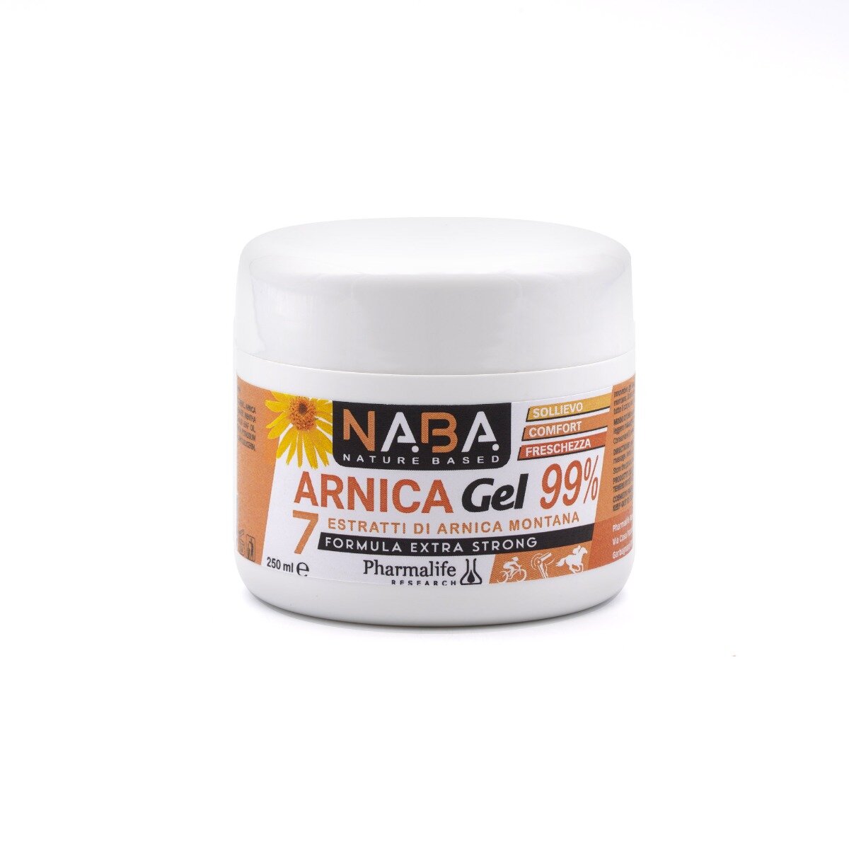 Pharmalife Na.Ba. Arnica Gel 99% 250ml-1
