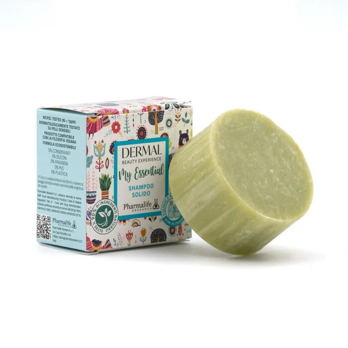 Dermal My Essential Shampoo Solido 60g-3