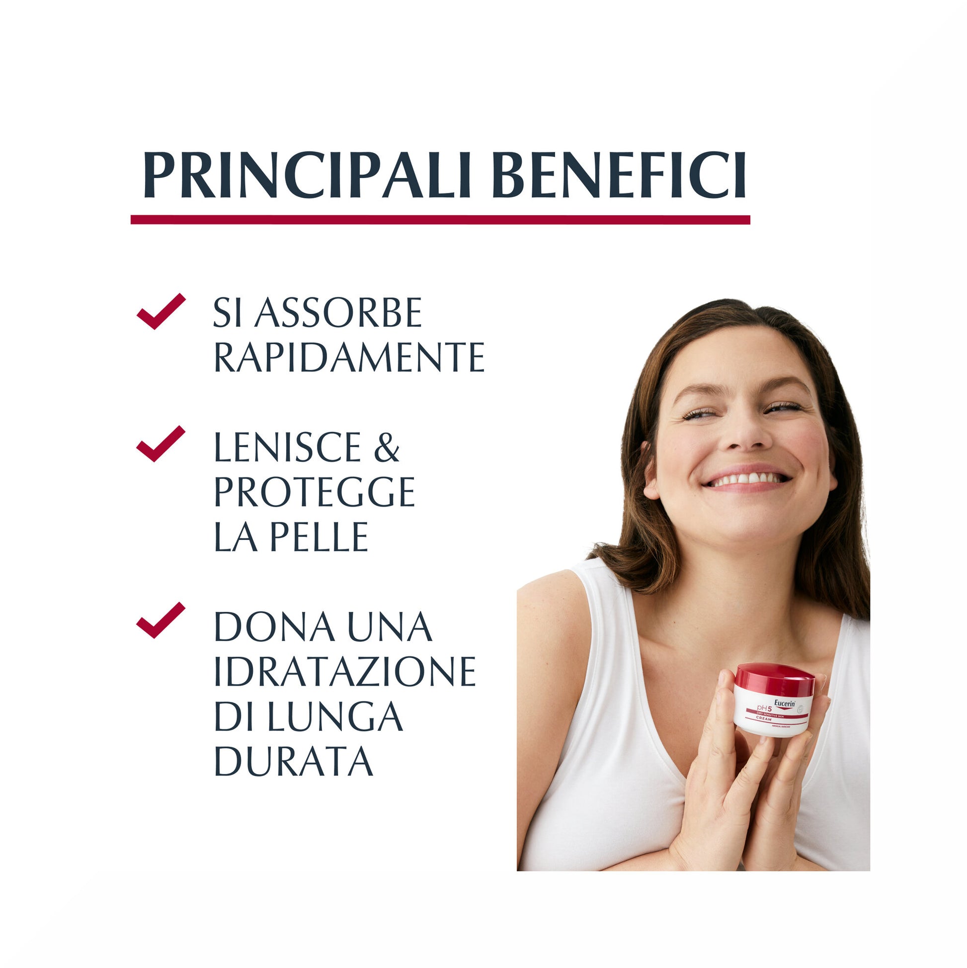 Eucerin pH5 Crema pelle sensibile e secca 75ml-2