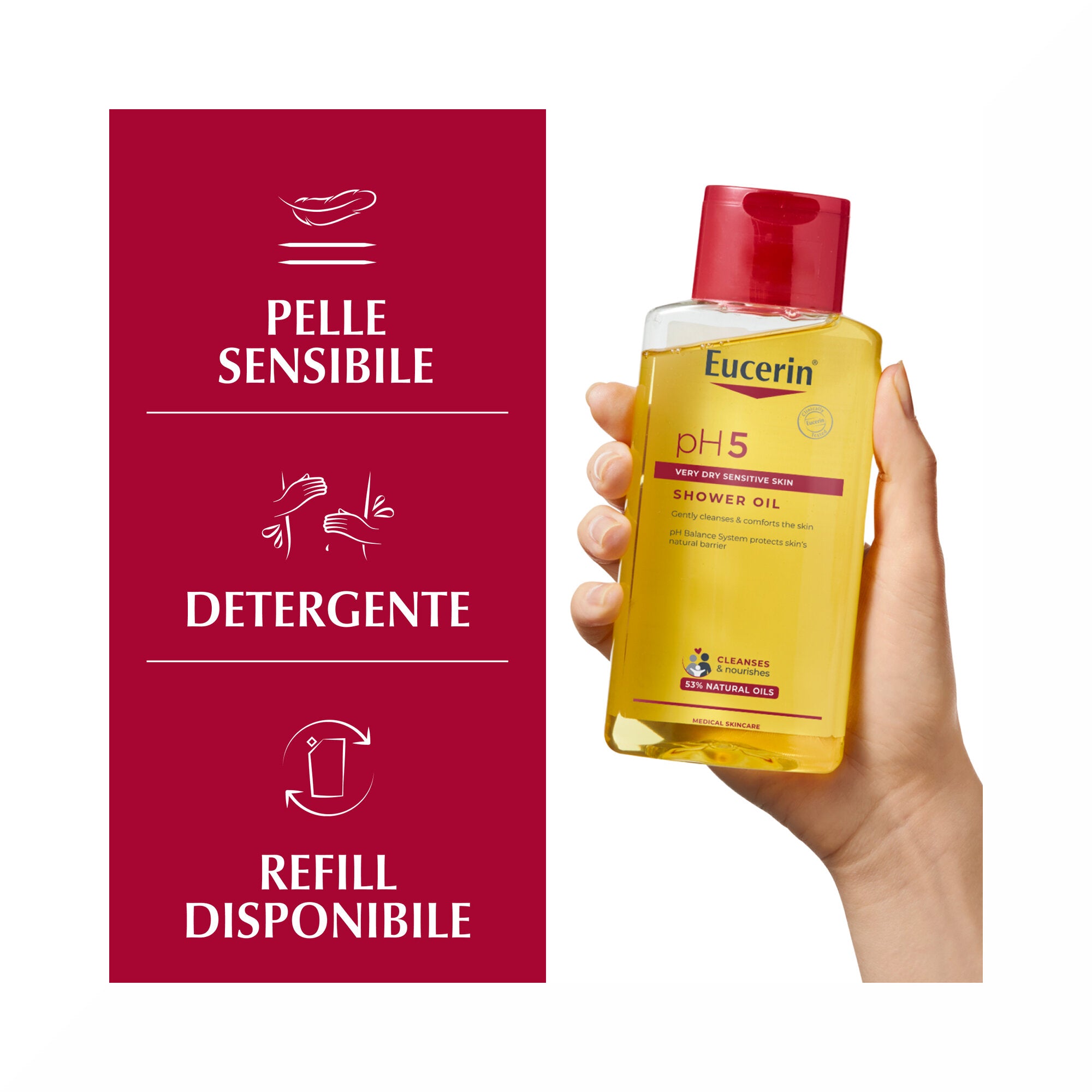 Eucerin Ph5 Olio Detergente Doccia 200ml-3