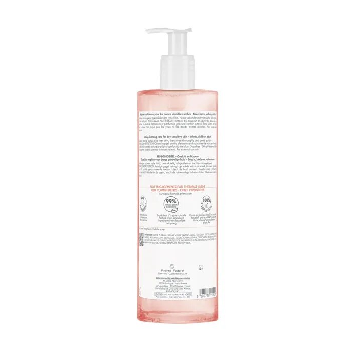 Eau Thermale Avène Xeracalm Nutrition Gel Detergente 750 ml-3
