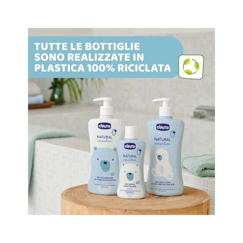 Chicco Natural Sensation Baby 0 mesi+ detergente corpo delicato 200ml-5